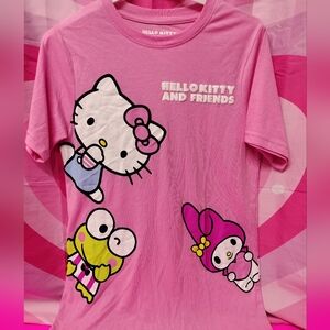 Sanrio and friends Pink shirt